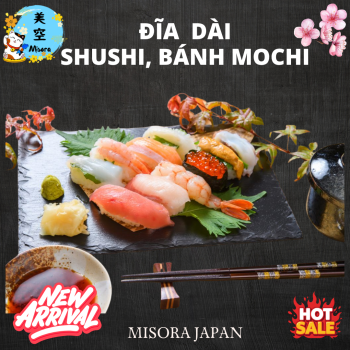 đĩa đựng sushi phong cách Nhật
