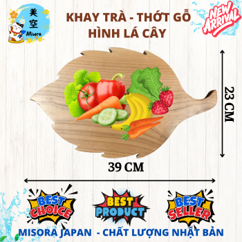 khay trà gỗ walnut - khay gỗ hình lá cây, thớt gỗ cao cấp xuất khẩu