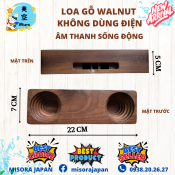 loa gỗ kích âm thời thượng, loa gỗ không dùng điện cho smartphone, loa gỗ nghe nhạc điện thoại phong cách cổ điển, loa gỗ cổ điển trang trí phòng