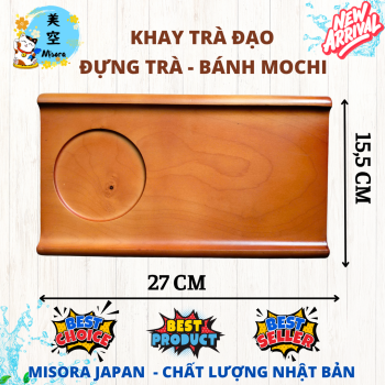 khay trà đạo Nhật Bản bằng gỗ, khay gỗ uống trà phong cách Nhật, khay trà gỗ kiểu Nhật sang trọng, khay gỗ đẹp dùng trà và decor