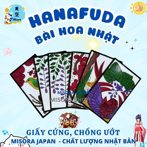 bài hoa Hanafuda Nhật Bản truyền thống –misorajapan.com" ,"bộ bài hanafuda Nhật bản chất lượng cao in sắc nét", "bài hoa hanafuda Nhật Bản kích thước tùy chỉnh theo yêu cầu"