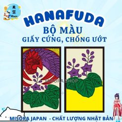 Bài hoa Hanafuda Nhật Bản truyền thống bộ màu sắc