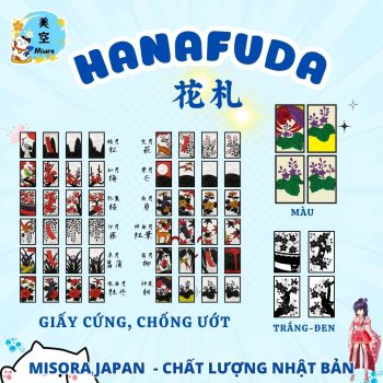 bài hoa Hanafuda Nhật Bản truyền thống –misorajapan.com","bộ bài hanafuda Nhật bản chất lượng cao in sắc nét", "bài hoa hanafuda Nhật Bản kích thước tùy chỉnh theo yêu cầu"