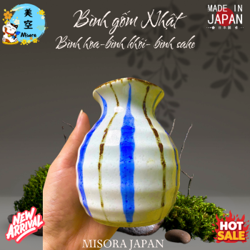 Bình rượu sake Nhật bằng gốm Nhật decor bàn ăn – MISORA JAPAN