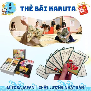 Bộ bài Karuta Nhật Bản – học tiếng Nhật vui nhộn, chuẩn văn hóa truyền thống