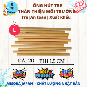 Ống hút tre size L