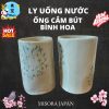 Ly Gốm Nhật Đa Năng – Uống Nước, Cắm Hoa, Ống Đựng Bút, Đựng Khăn Giấy Bàn Ăn – Gốm Sứ Cao Cấp