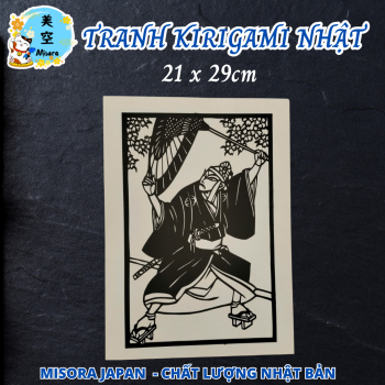 Tranh Kirigami thủ công Nhật Bản