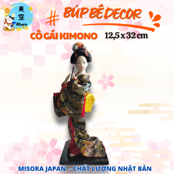 Japanese decorative doll trang trí nội thất