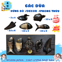 gác đũa sừng bò decor bàn ăn sang trọng , gác bút vẽ