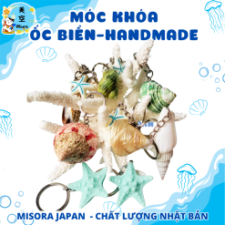 móc khóa sao biển vỏ ốc