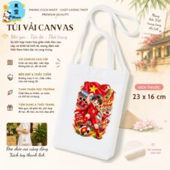 Túi vải đựng bình nước xinh yêu