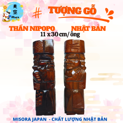 Tượng gỗ Nipopo Nhật Bản làm quà tặng nghệ thuật