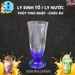 Ly sinh tố thủy tinh trong suốt Nhật Bản MISORA JAPAN cao cấp