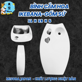 bình cắm hoa Ikebana nghệ thuật Nhật Bản