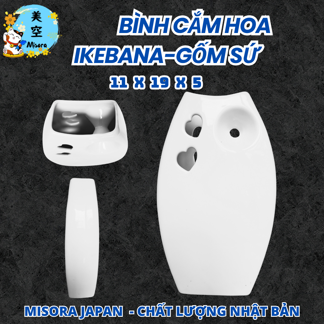 bình cắm hoa Ikebana nghệ thuật Nhật Bản