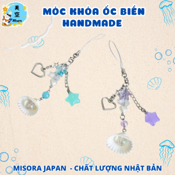 móc khóa móc điện thoại handmade phong cách mộc mạc, dễ thương